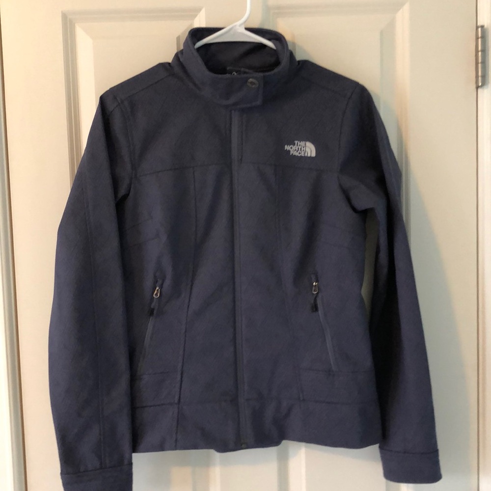 North Face Blue/Grey Full Zip Jacket.